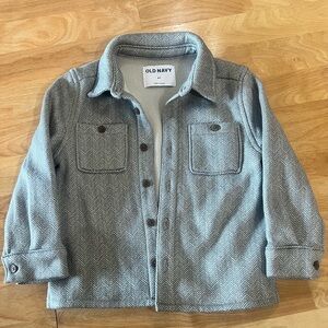 Old Navy Toddler Boy Gray Shacket